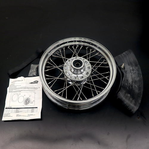OEM Indian Scout Front Laced Wheel|16 X 3.5|Chrome|2880896-156