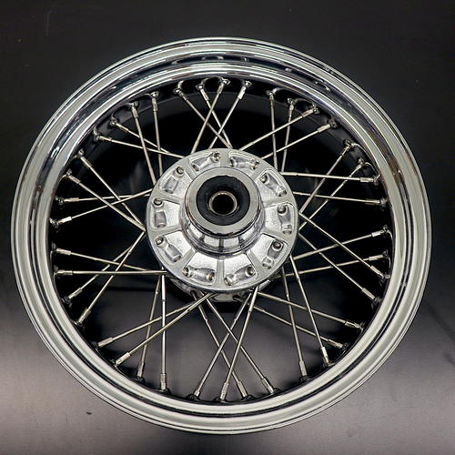 OEM Indian Scout Front Laced Wheel|16 X 3.5|Chrome|2880896-156