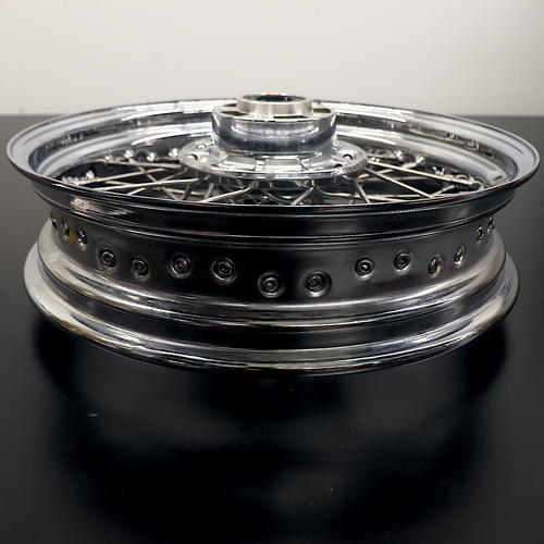 OEM Indian Scout Front Laced Wheel|16 X 3.5|Chrome|2880896-156