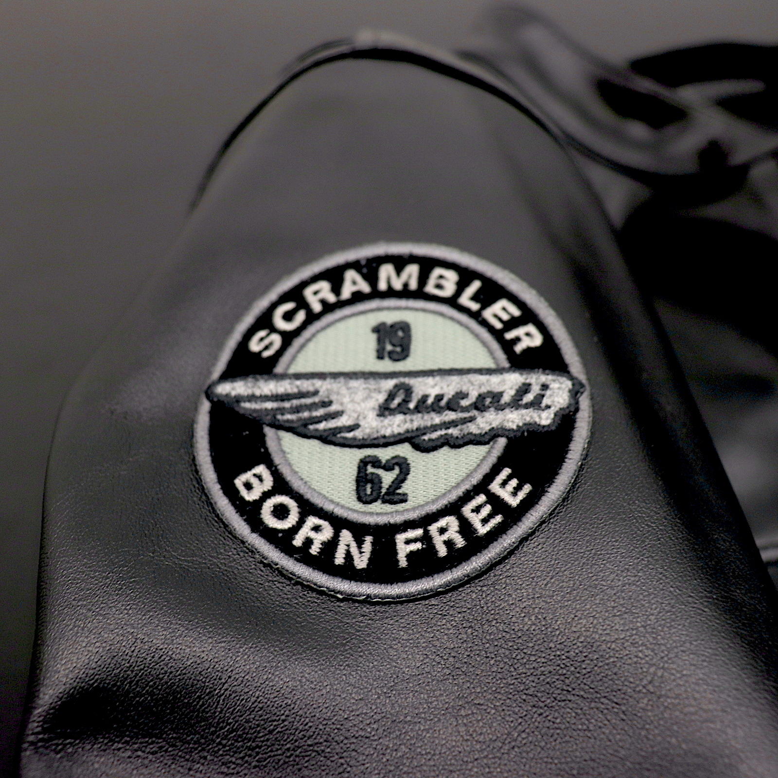 Ducati Scrambler Cafe Racer Leather Motorcycle Jacket 981043254 - Open Box
