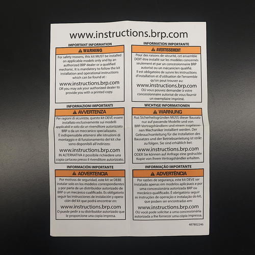 OEM Ski-Doo ROC System & Rap-Clip Trailering Cover | REV G4 | Ride On Cover |