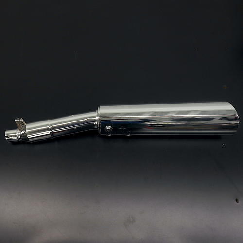 Moto Guzzi California 1400 OEM Right Chrome Muffler Exhaust B064126