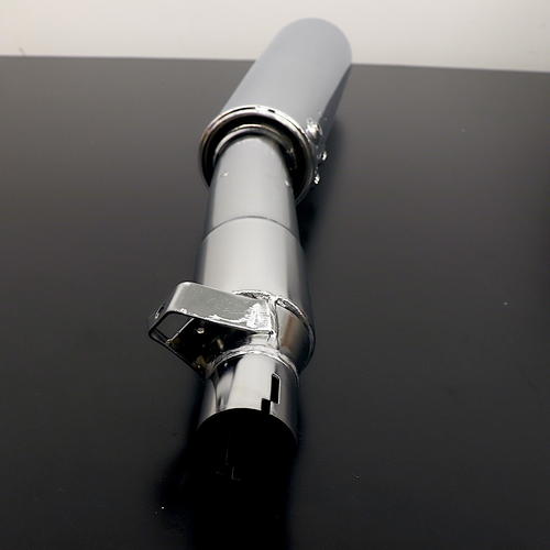 Moto Guzzi California 1400 OEM Right Chrome Muffler Exhaust B064126