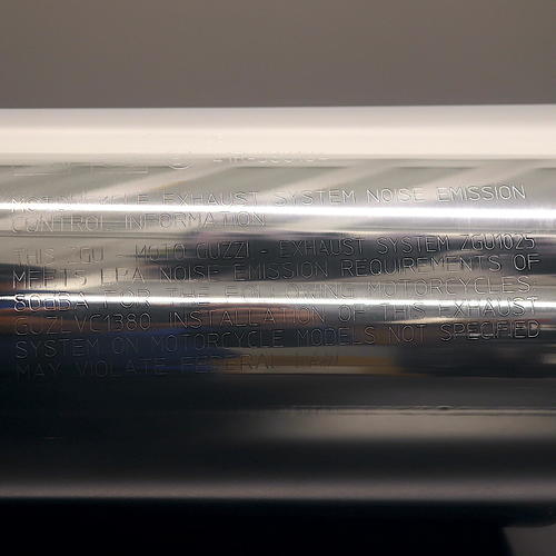 OEM Moto Guzzi 1400 Muffler |Right Hand Side| Chrome | B064126