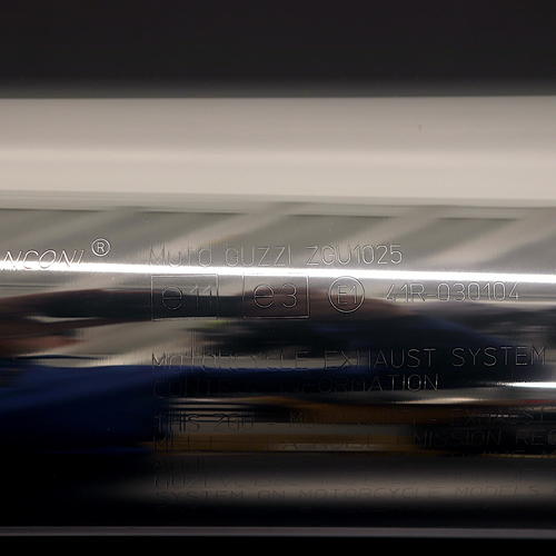 OEM Moto Guzzi 1400 Muffler |Right Hand Side| Chrome | B064126