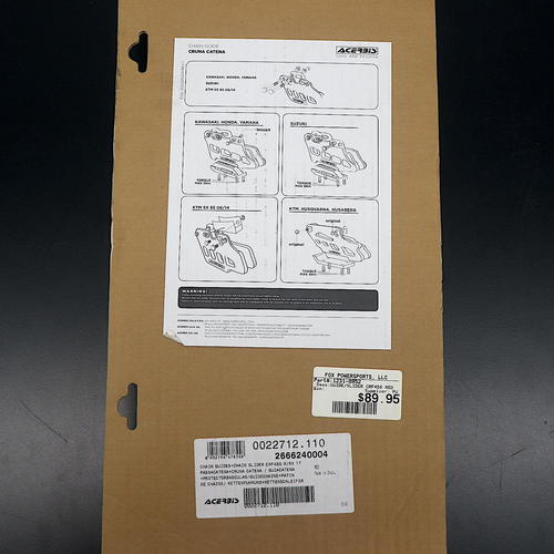 OEM Acerbis Chain Guide & Slider Kit | Red | Honda CRF 450 | 0022712.110