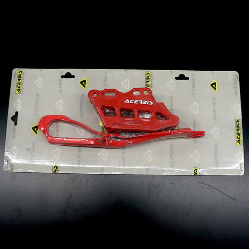 OEM Acerbis Chain Guide & Slider Kit 2.0 | Red | Honda CRF | 0023728.110