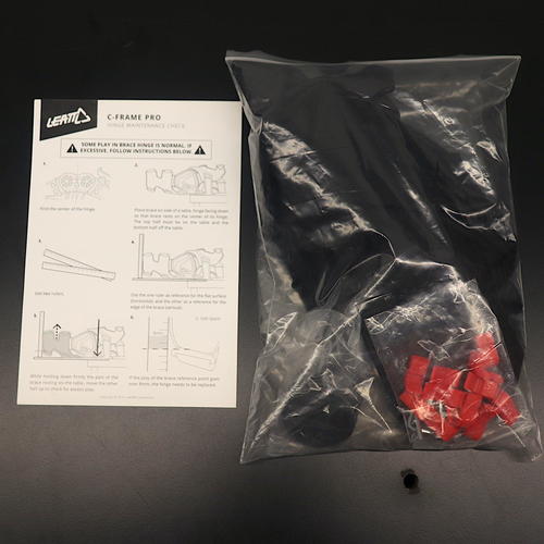 OEM Leatt Pro Carbon C Frame Knee Brace | Left & Right | Size: XXL | 5017010102