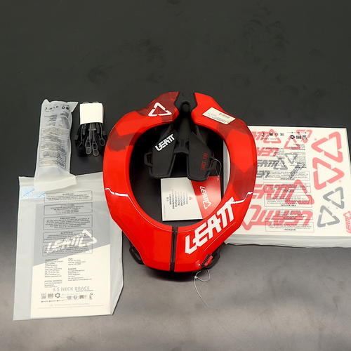 OEM Leatt MOTO 3.5 Neck Brace | Red | Size : Large / XL | 1022111811