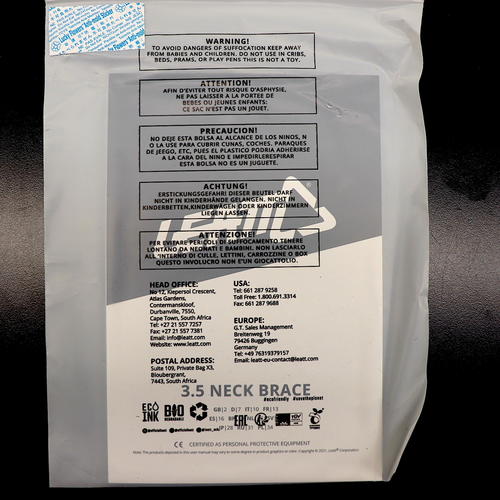 OEM Leatt MOTO 3.5 Neck Brace | Red | Size : Large / XL | 1022111811