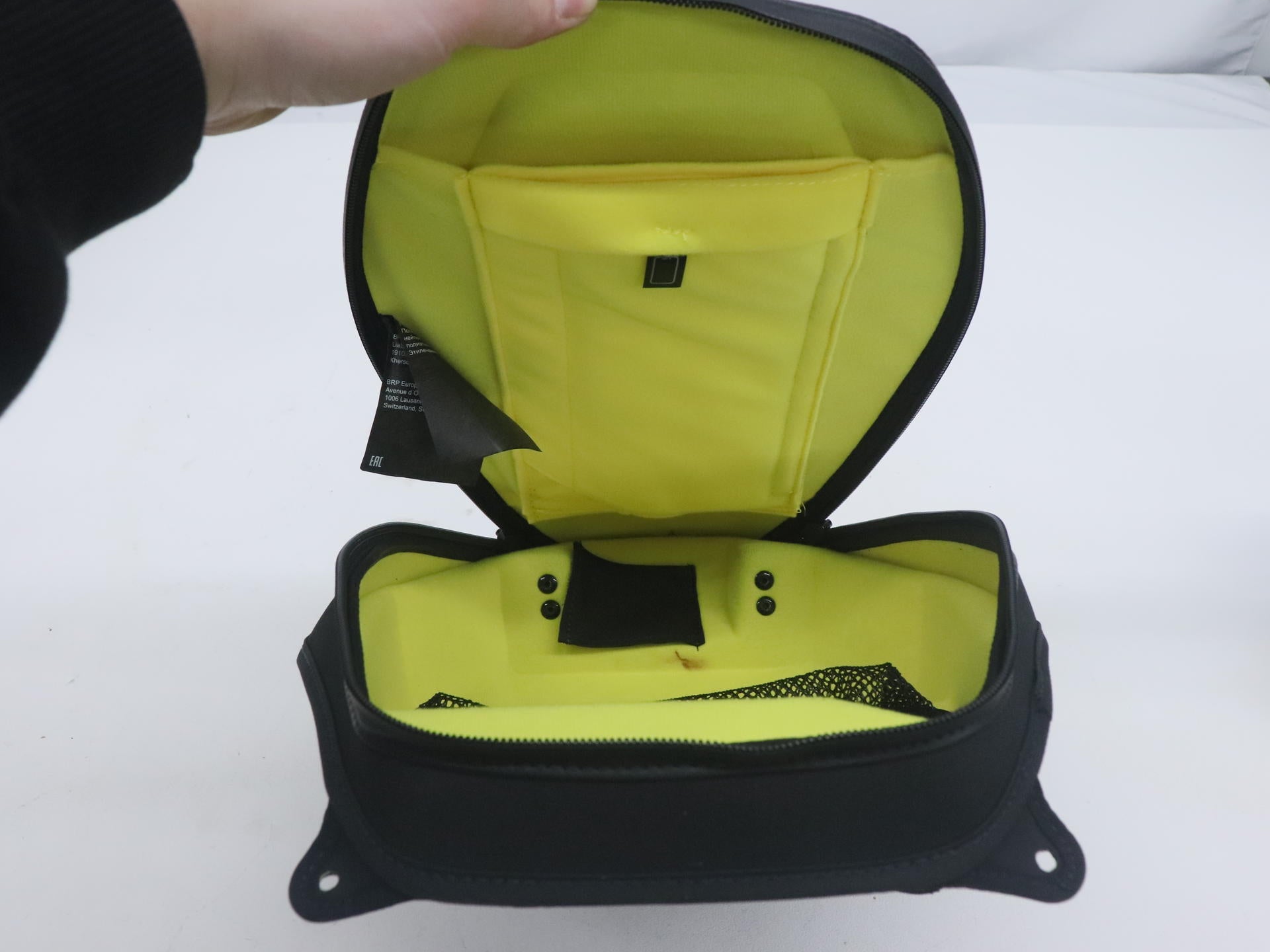 OPEN BOX - OEM Ski-Doo Soft Glove Box Extension 1.3 Gal Black - 860202857