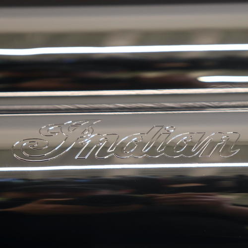 OEM Indian Scout Stage-1 Slip-on Exhaust | Chrome | 2880782-156