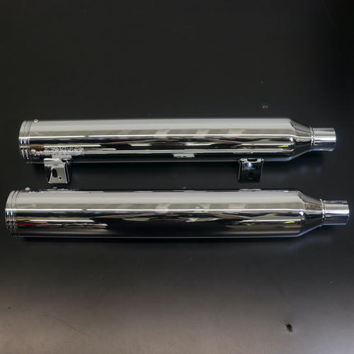 OEM Indian Scout Stage-1 Slip-on Exhaust | Chrome | 2880782-156