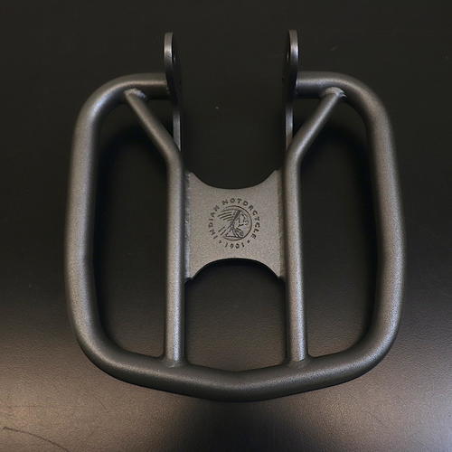 OEM Indian Backrest Rack | Titanium | 2880233-650