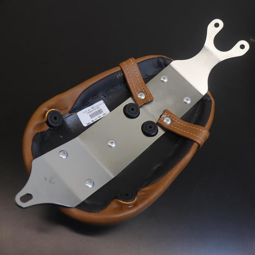 OEM Indian Leather Passenger Seat | Desert Tan | 2686079-05