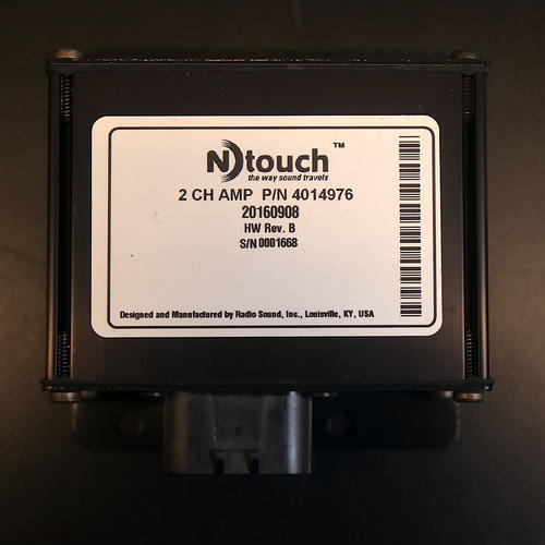 OPEN BOX OEM Victory Motorcycle Saddlebag Audio Amp | Cross Country | 2880652