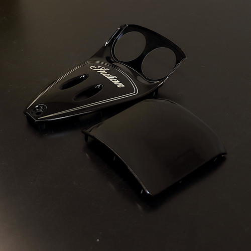 OEM Indian Tour Console Inserts | Black Pearl | 2881847-02 - Open Box