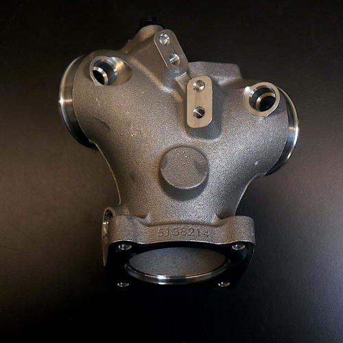 Indian Motorcycle Intake Manifold Silver 5138214 - Open Box