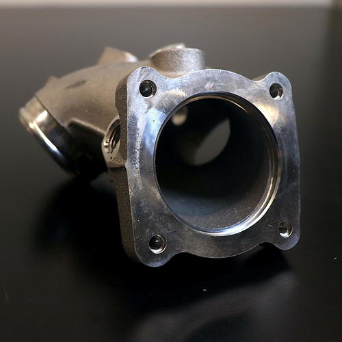 Indian Motorcycle Intake Manifold Silver 5138214 - Open Box