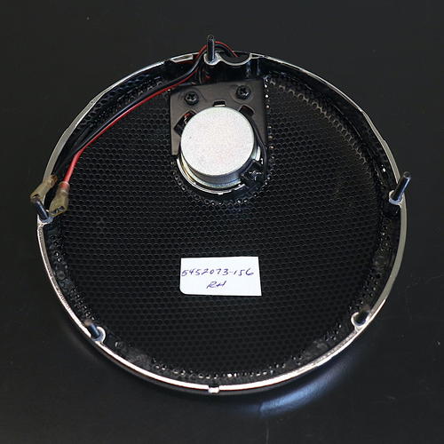 Indian OEM Chrome Bezel Speaker Assembly Right Hand Side 5452073-156 - Open Box