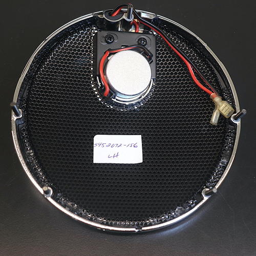 OPEN BOX OEM Indian Bezel Speaker Assembly | Left Hand Side | Chrome | 5452072-156