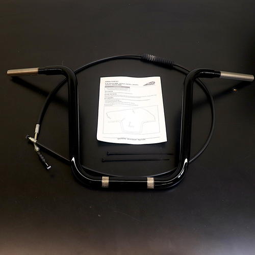 OEM Indian 16" Ape Hanger Handlebar Kit | Black | 2882920-266 - Open Box