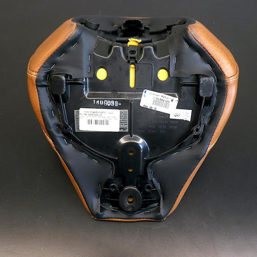 Indian Motorcycle Driver Seat Distressed Tan OEM 2686386-05 - Open Box
