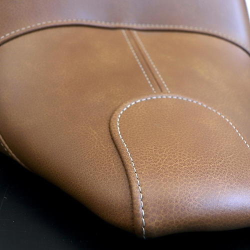 Indian Motorcycle Driver Seat Distressed Tan OEM 2686386-05 - Open Box