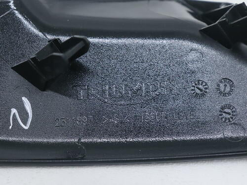 OEM Triumph Right & Left Finisher Trim Black SPEED TRIPLE T2312234 - OPEN BOX
