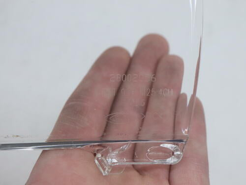 OEM Aprilia Front Clear Windscreen 16-20 Tuono V4 1100 RR 2B002056 - OPEN BOX