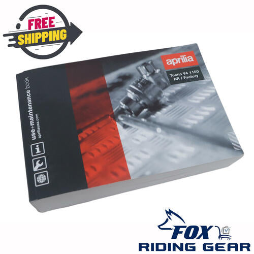OEM Aprilia Owner Operator Manual 2019 Tuono V4 1100 RR 2Q000257 - OPEN BOX