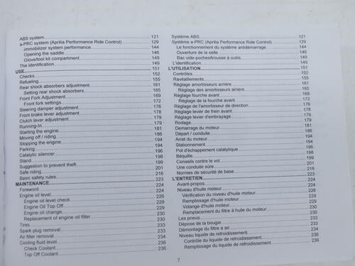 OEM Aprilia Owner Operator Manual 2019 Tuono V4 1100 RR 2Q000257 - OPEN BOX