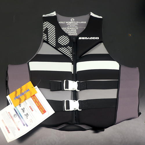 Sea-Doo Women's Freedom Life Jacket PFD Vest Black 2XL 2859451490