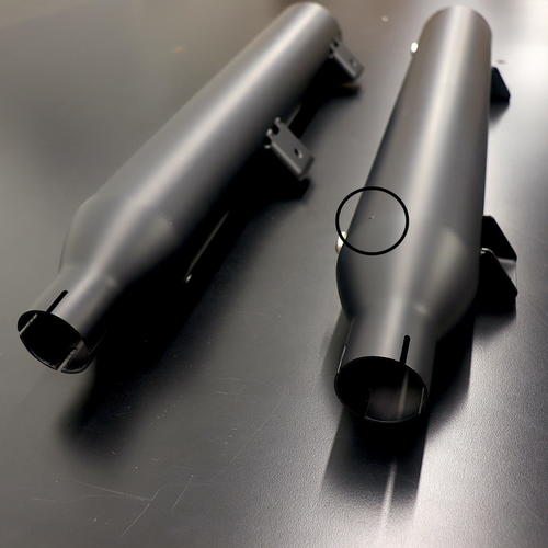 War Horse Black Slip-On Exhaust|Indian Scout| Size : 2.25"