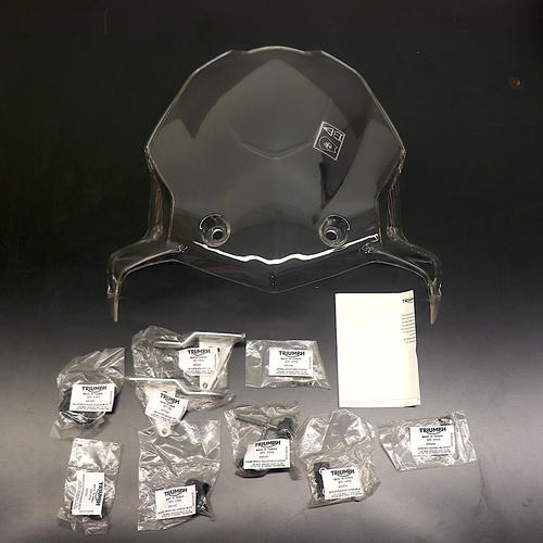 Triumph Tiger Adjustable High Wind Screen Kit