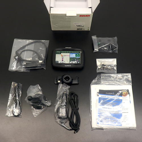 Ducati Diavel Garmin Zumo 350 Navigator GPS Navigation Kit Black 96680061A