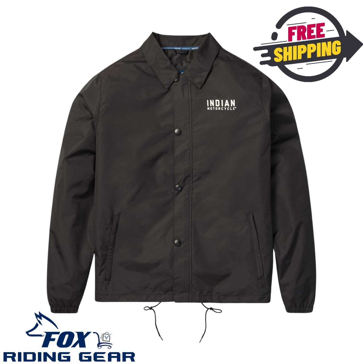 Indian Motorcycle Men's Burlington Jacket Black XL 283318509 -OPEN BOX