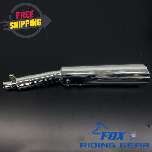 Moto Guzzi California 1400 OEM Right Chrome Muffler Exhaust B064126