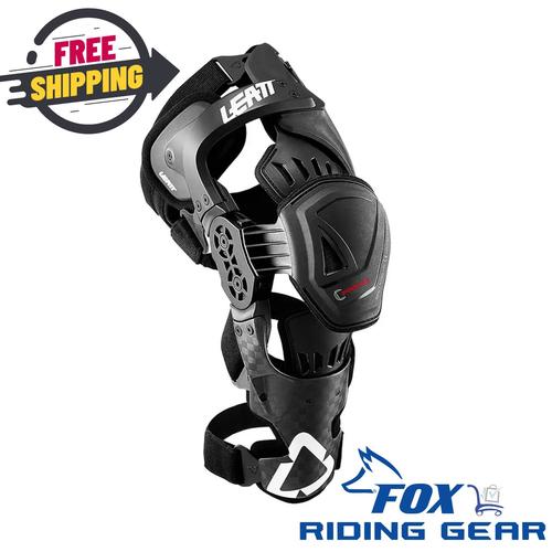 OEM Leatt Pro Carbon C Frame Knee Brace | Left & Right | Size: Large - XL |