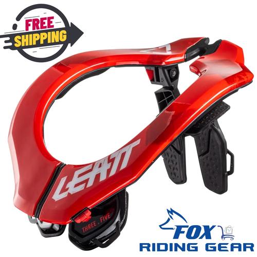 OEM Leatt MOTO 3.5 Neck Brace | Red | Size : Large / XL | 1022111811