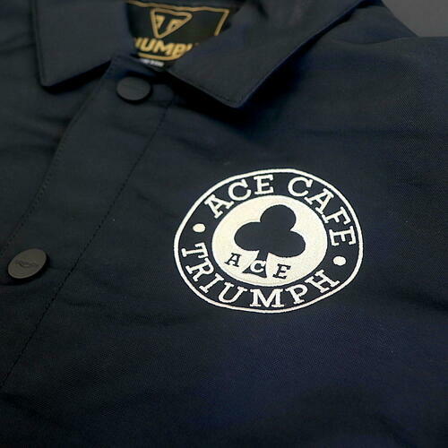 OPEN BOX OEM Triumph Ace Cafe Coach Jacket | Mens Size: Large | MTES23801-L