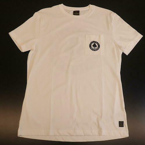 OPEN BOX OEM Triumph Ace Pocket Tee | White | Mens Size: Large | MTSS23802-L