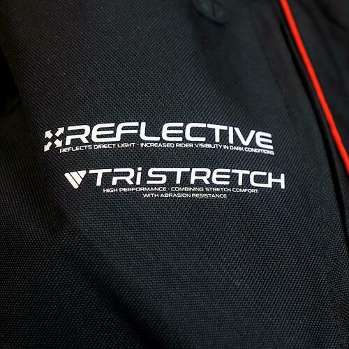 OPEN BOX OEM Triumph Triple Sport Leather Roadster Jacket | Mens Size: XXL | MLES2202-XXL