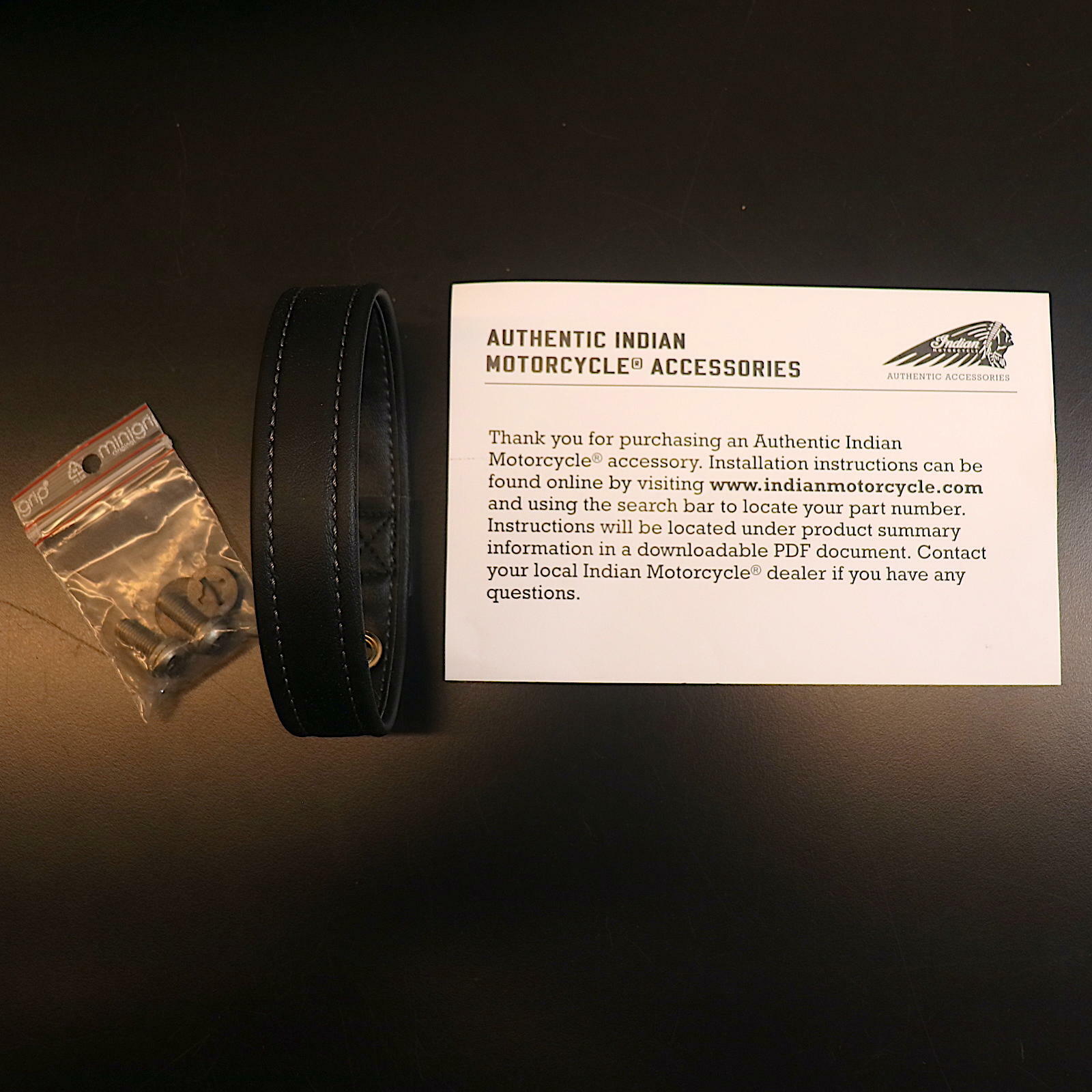 OEM Indian Chief Syndicate 2-Up Seat | Black | 2889664-VBA - Open Box