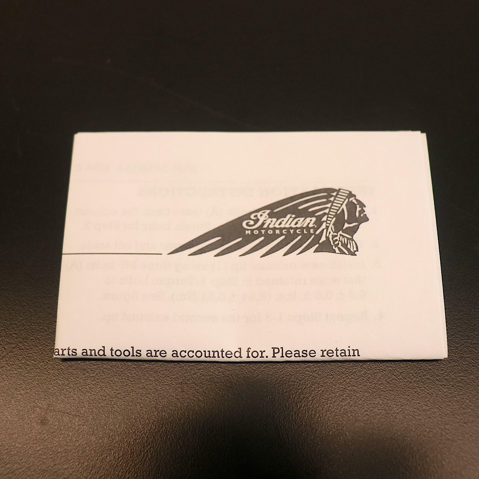 OPEN BOX OEM Indian Muffler Tip Kit | Bronze | 2881184-687