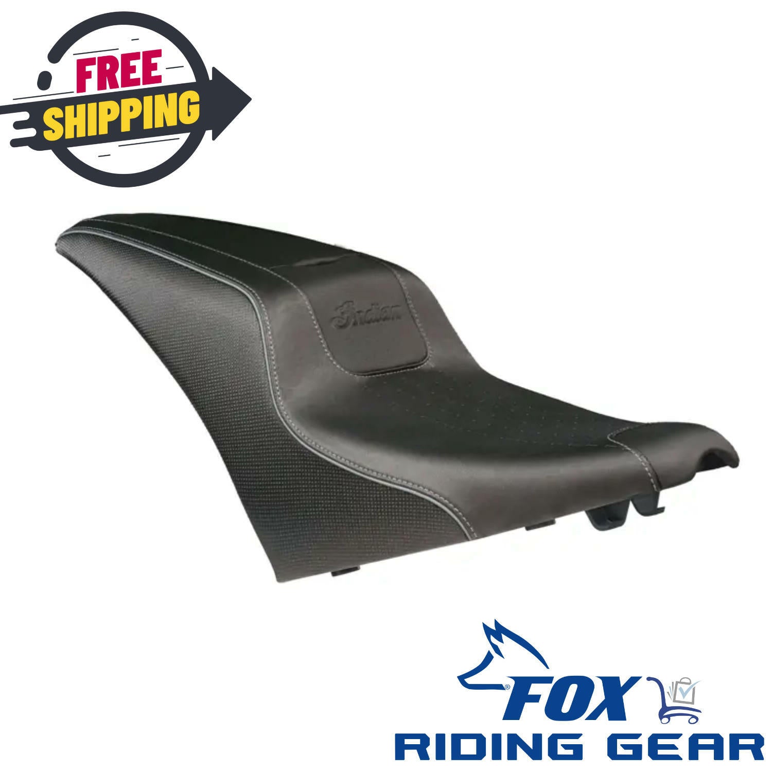 OEM Indian Chief Syndicate 2-Up Seat | Black | 2889664-VBA - Open Box