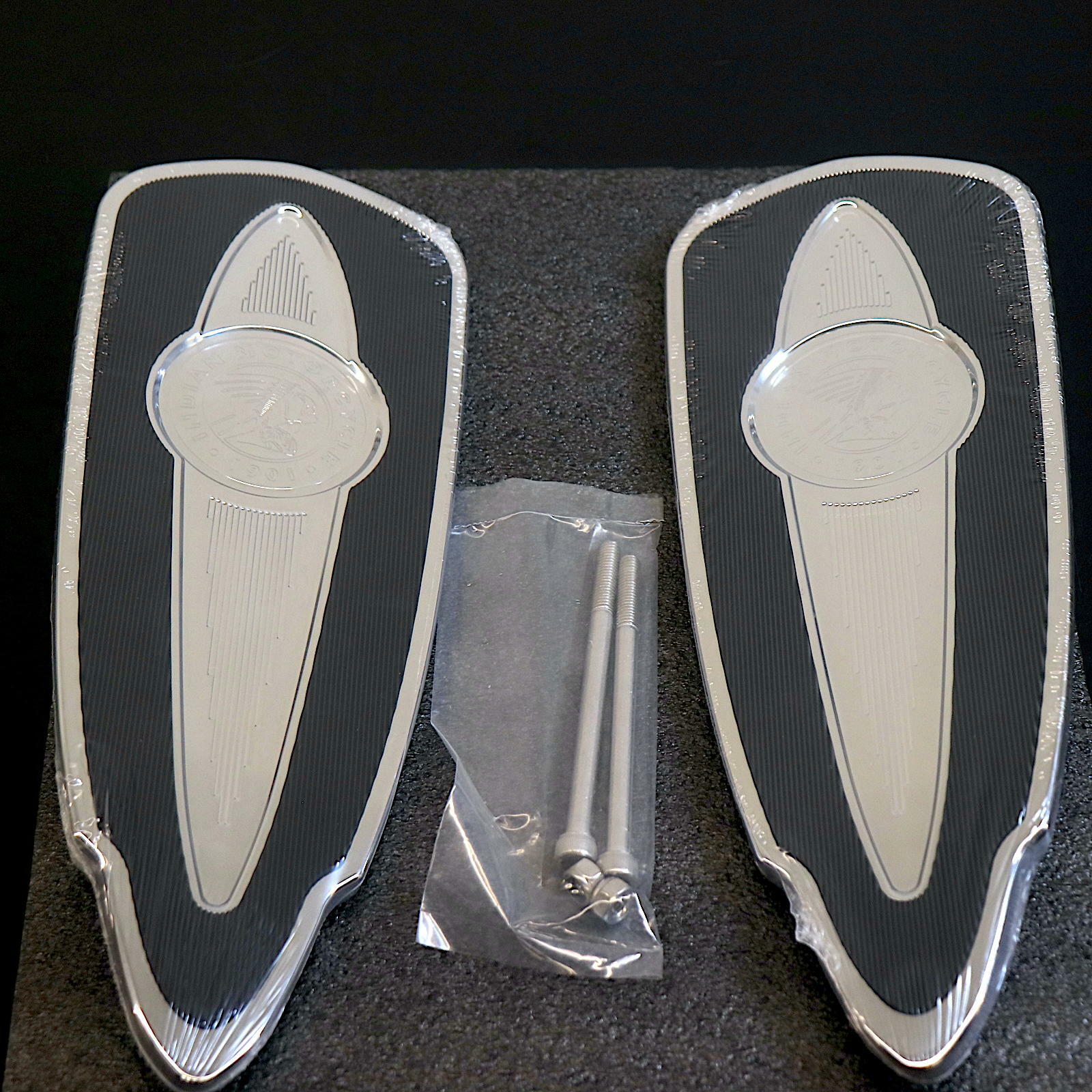 OEM Indian Select Rider Floorboards | Chrome | 2883021-156 - Open Box