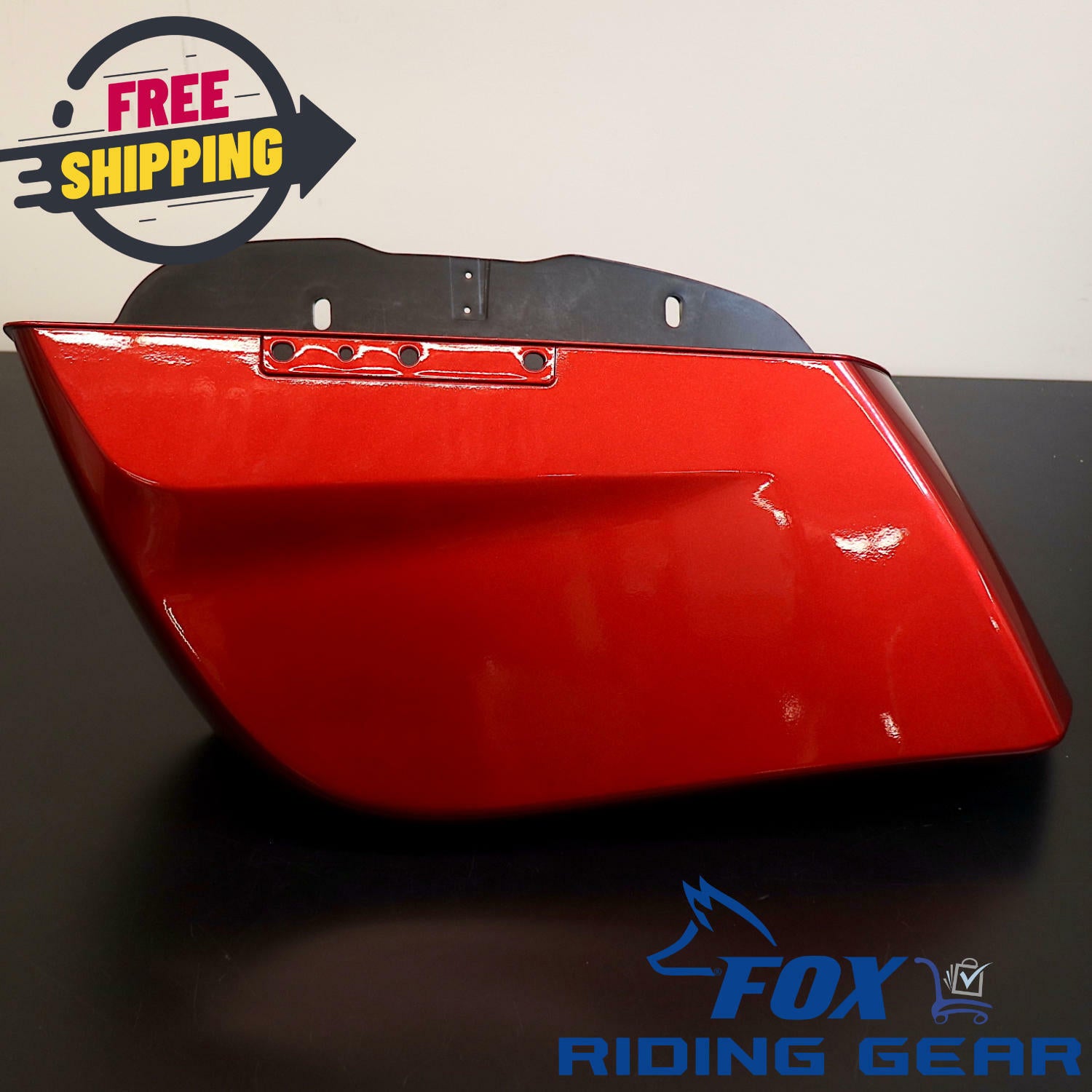 OPEN BOX OEM Indian Saddlebag Bin | Left Hand Side | Rubymet Flat | 5456381-759