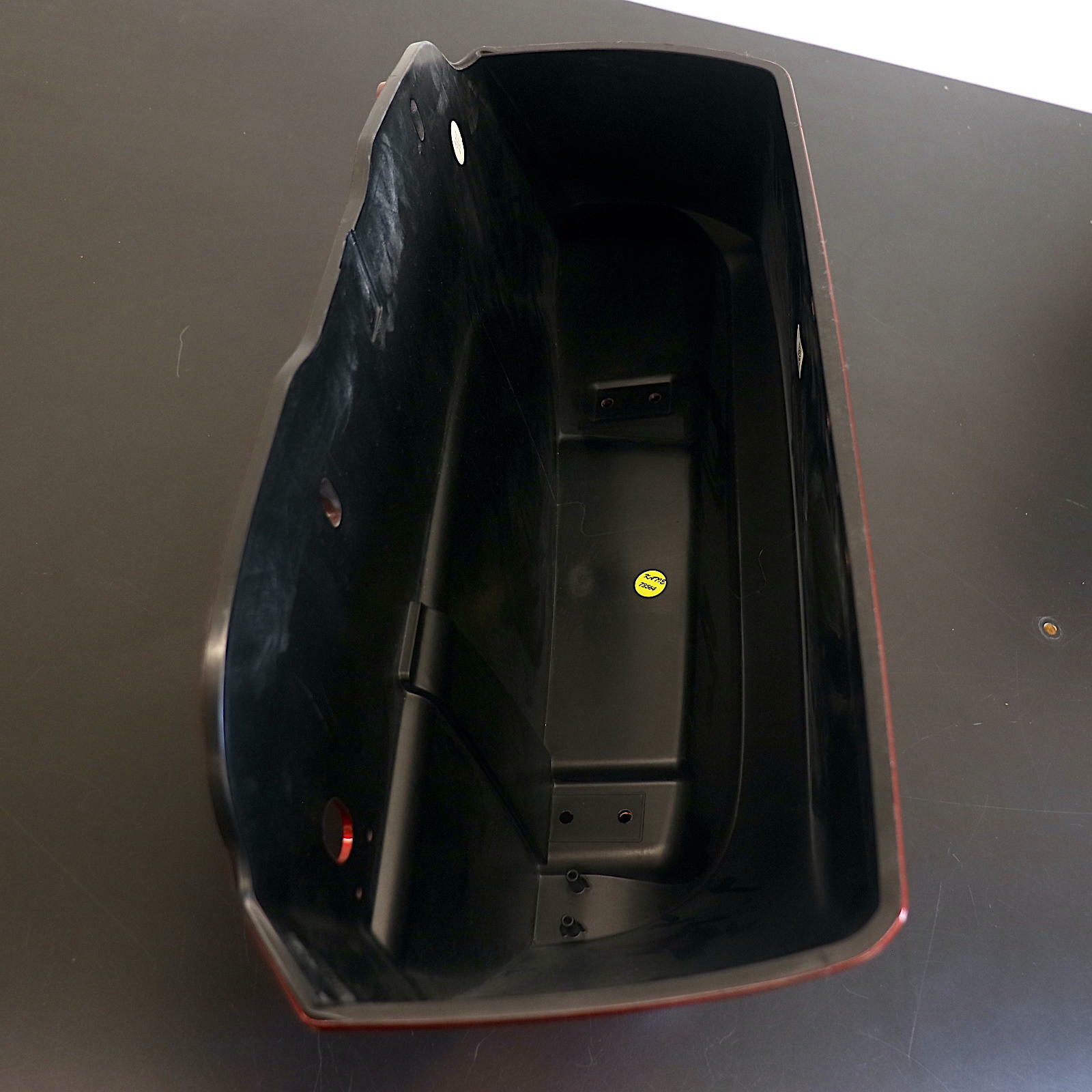 OPEN BOX OEM Indian Saddlebag Bin | Left Hand Side | Rubymet Flat | 5456381-759