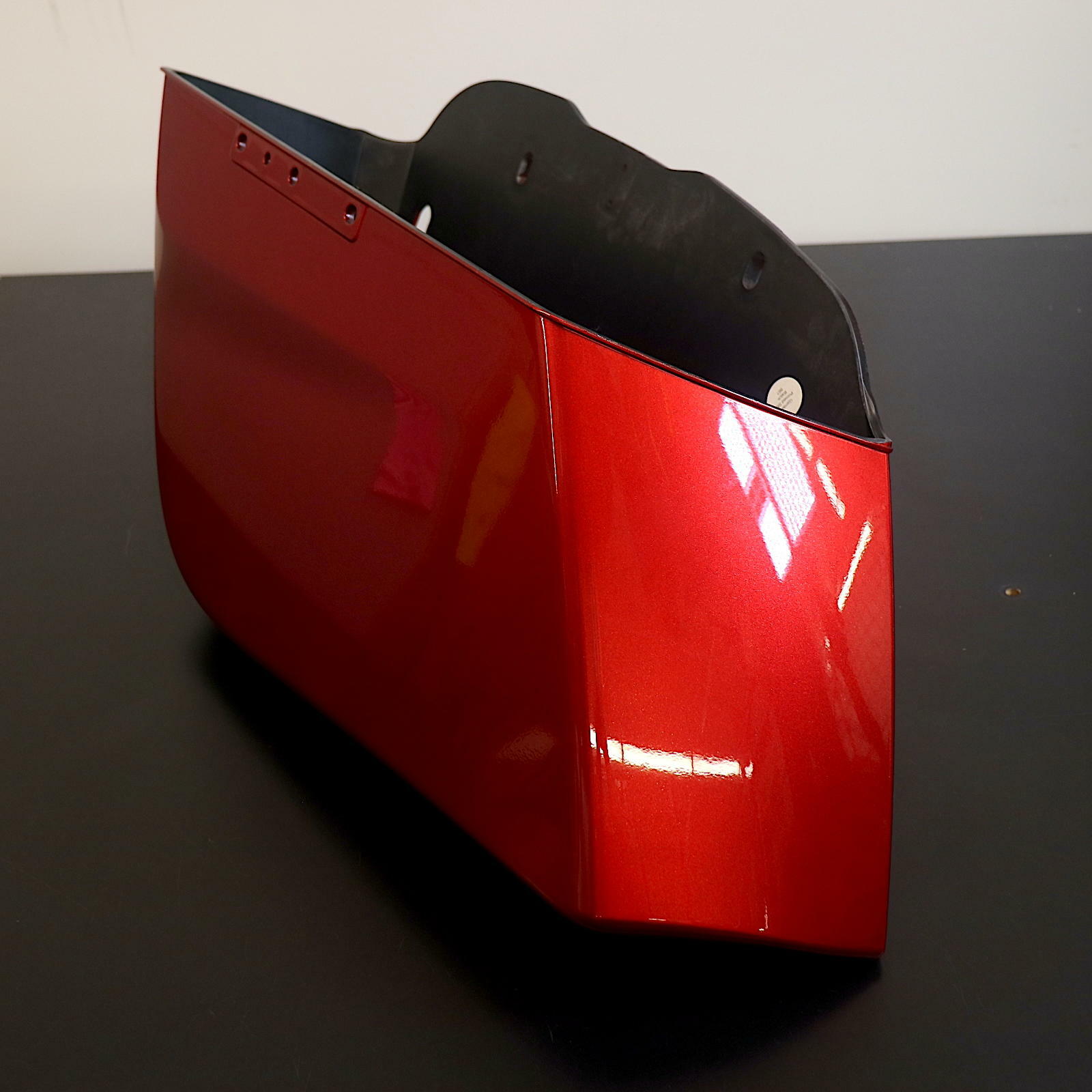 OPEN BOX OEM Indian Saddlebag Bin | Left Hand Side | Rubymet Flat | 5456381-759